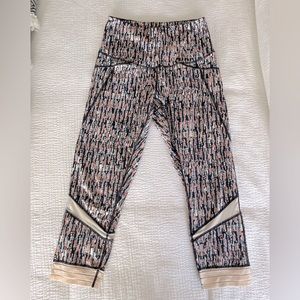 Zella Cropped Multicolor Leggings - Size S